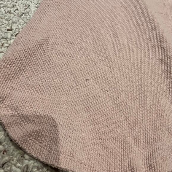 We the Free Kyoto Cuff Thermal Long Sleeve Tee Sz S Pink Patchwork Boho - Picture 5 of 8